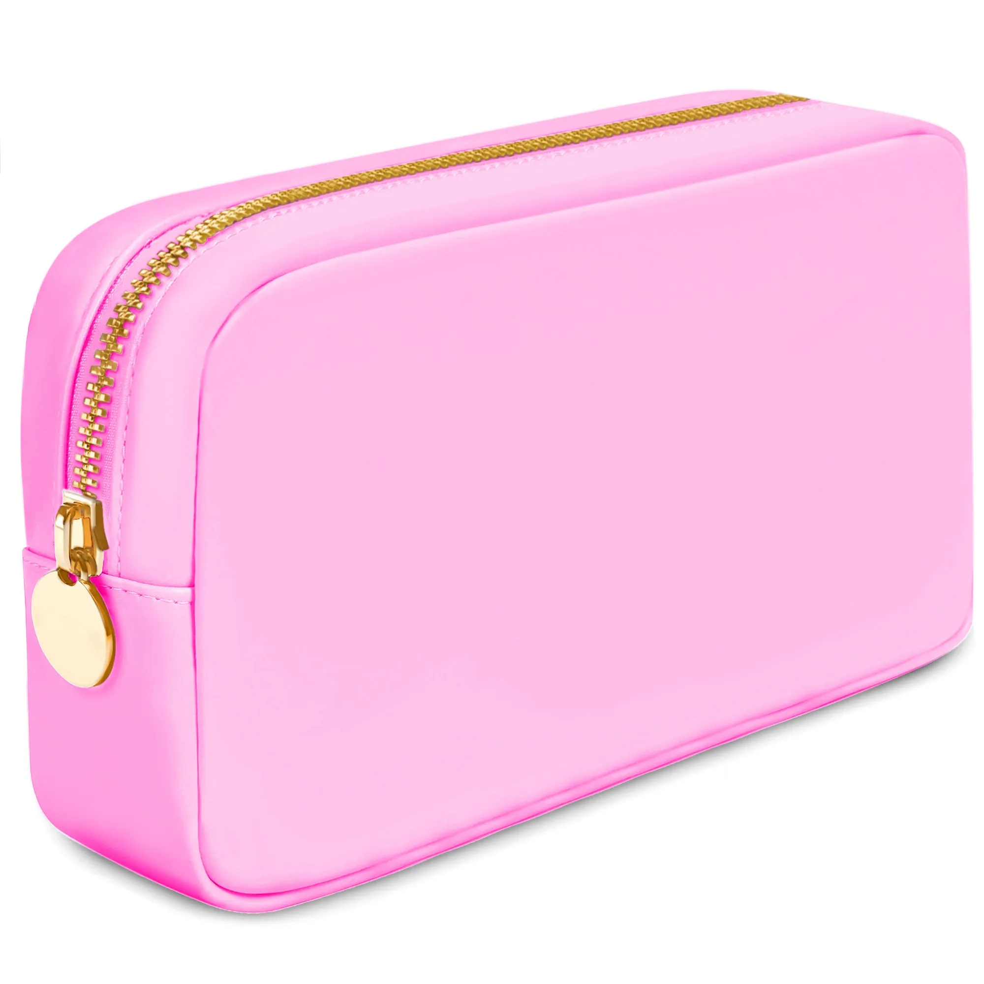 Small Makeup Bag For Purse - Pink Cosmetics Bag For Women - Travel Toiletry Bag