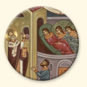 St. Nicholas Helps the Three Virgins