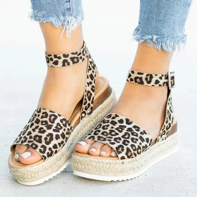 Summer Women Sandals Strap Platform