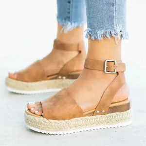 Summer Women Sandals Strap Platform