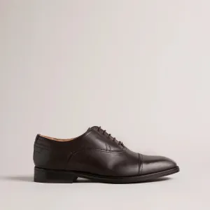Ted Baker Carlen Mens Leather Oxford Shoes in Brown