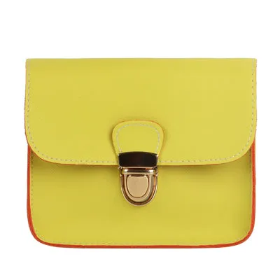 The small leather flap handbags