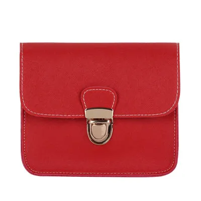The small leather flap handbags