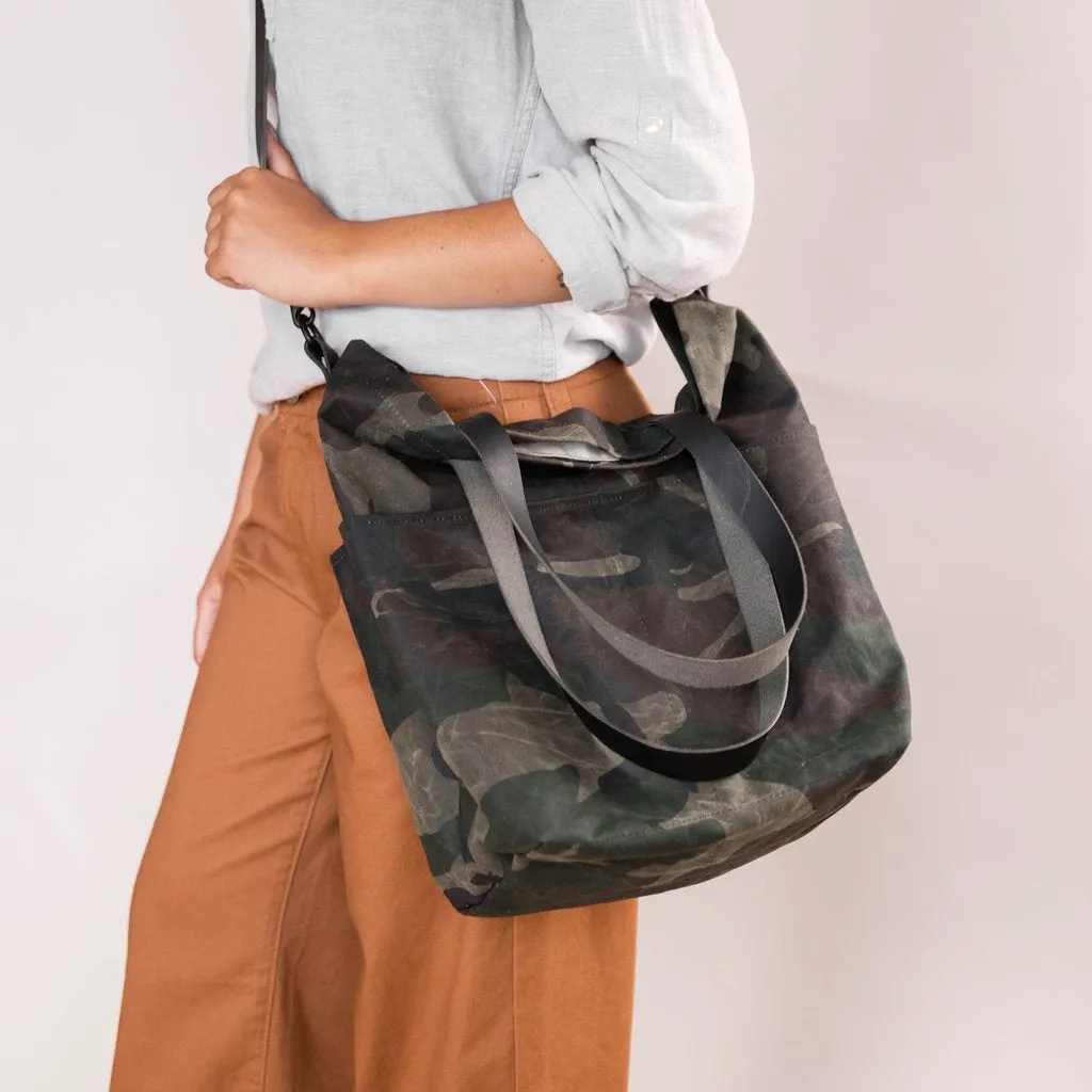Twig & Horn - Waxed Canvas Crossbody Tote