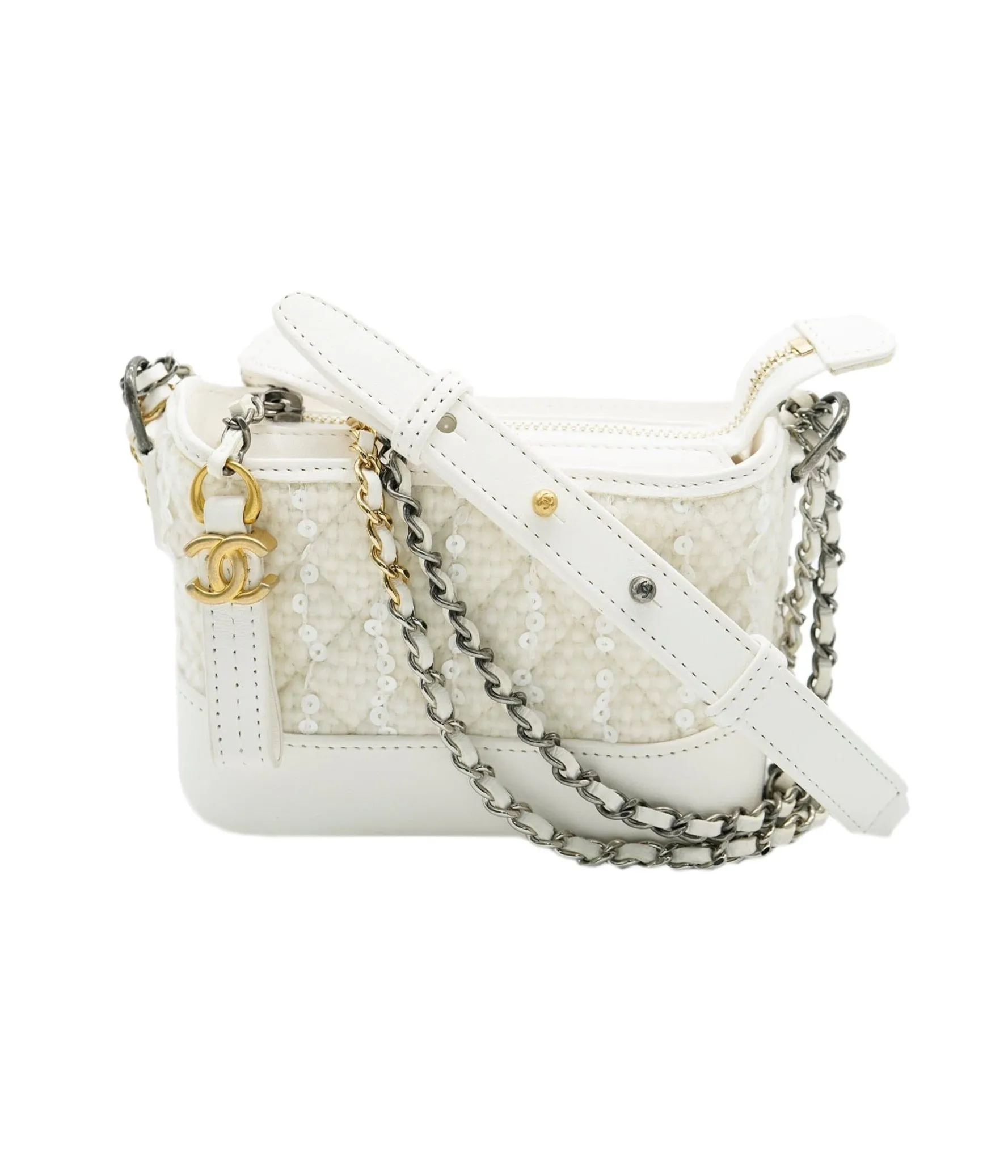 ULTRA RARE* Chanel Set of 4 Mini Iconic White Bags × 1 ASL8573