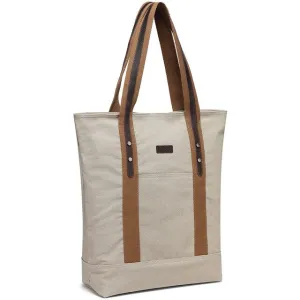 Vintage Canvas Tote for Women Water Resistant Large Shopper Work Bag Handbags Women Leather Bags for Work Travel School