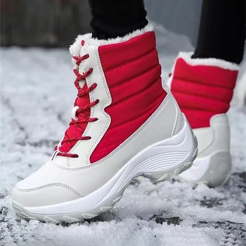 Women’s Waterproof Platform Ankle Boots