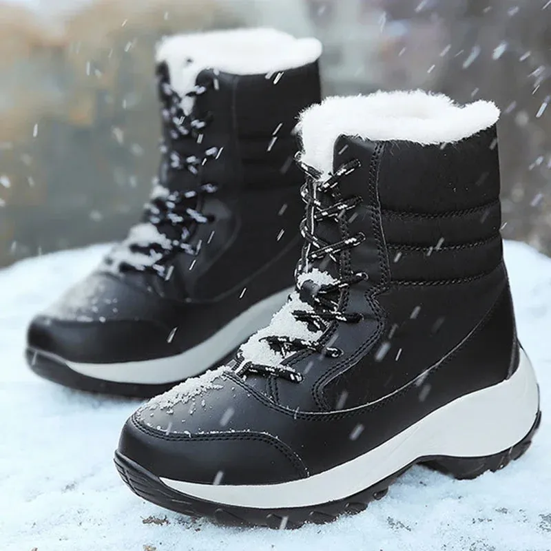 Women’s Waterproof Platform Ankle Boots