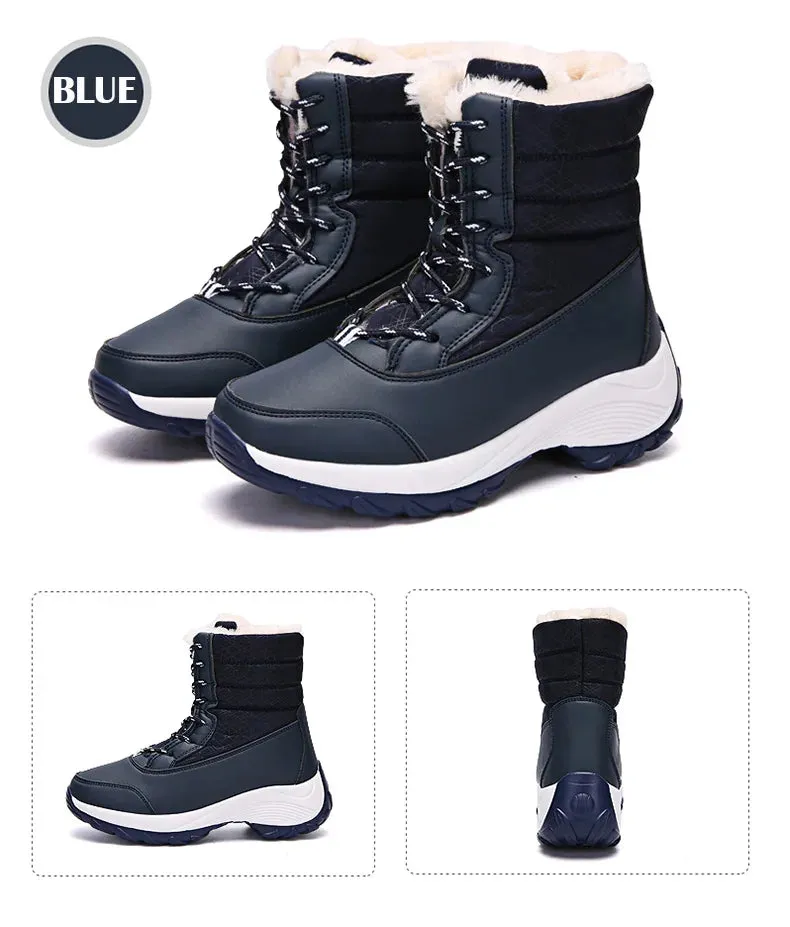 Women’s Waterproof Platform Ankle Boots