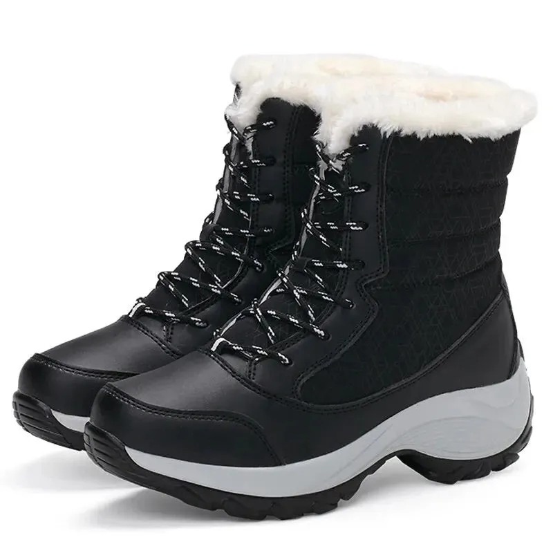 Women’s Waterproof Platform Ankle Boots
