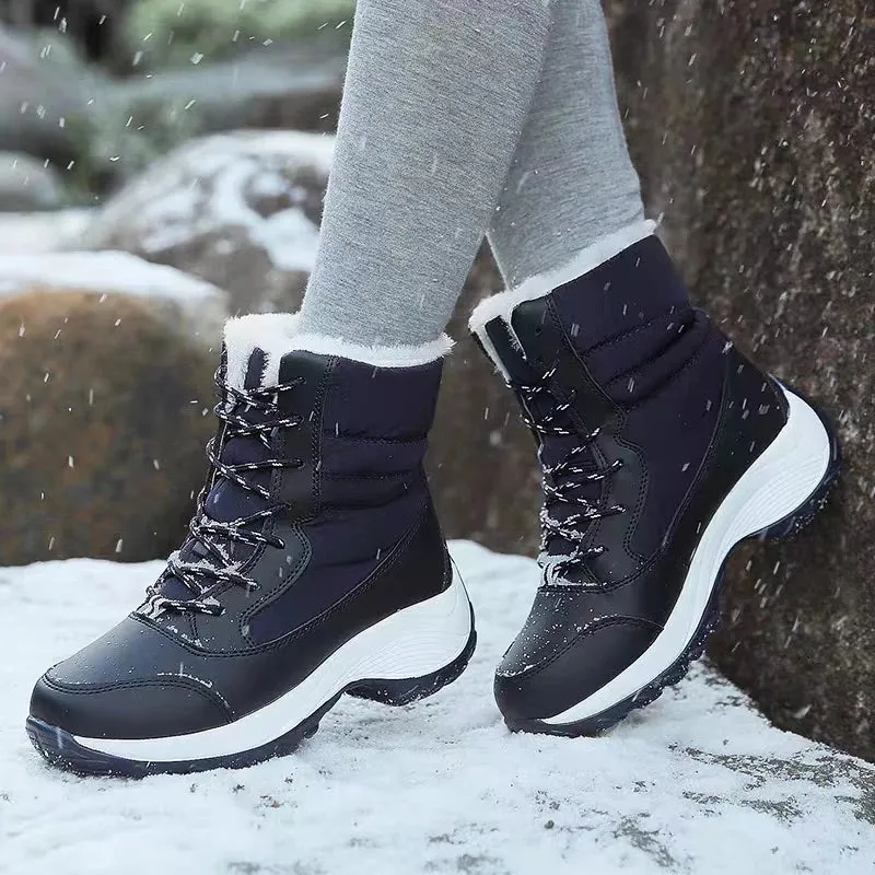 Women’s Waterproof Platform Ankle Boots