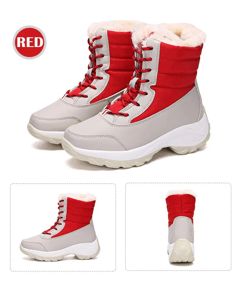 Women’s Waterproof Platform Ankle Boots