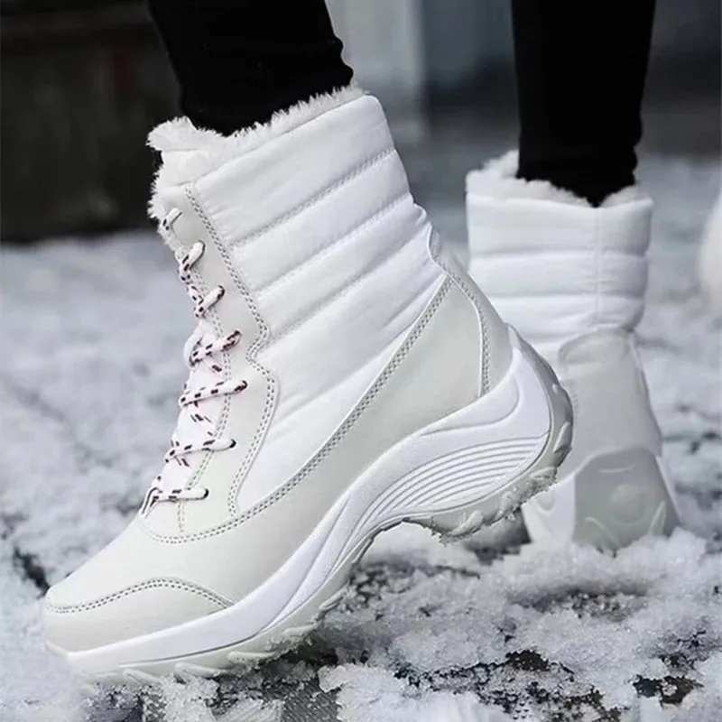 Women’s Waterproof Platform Ankle Boots