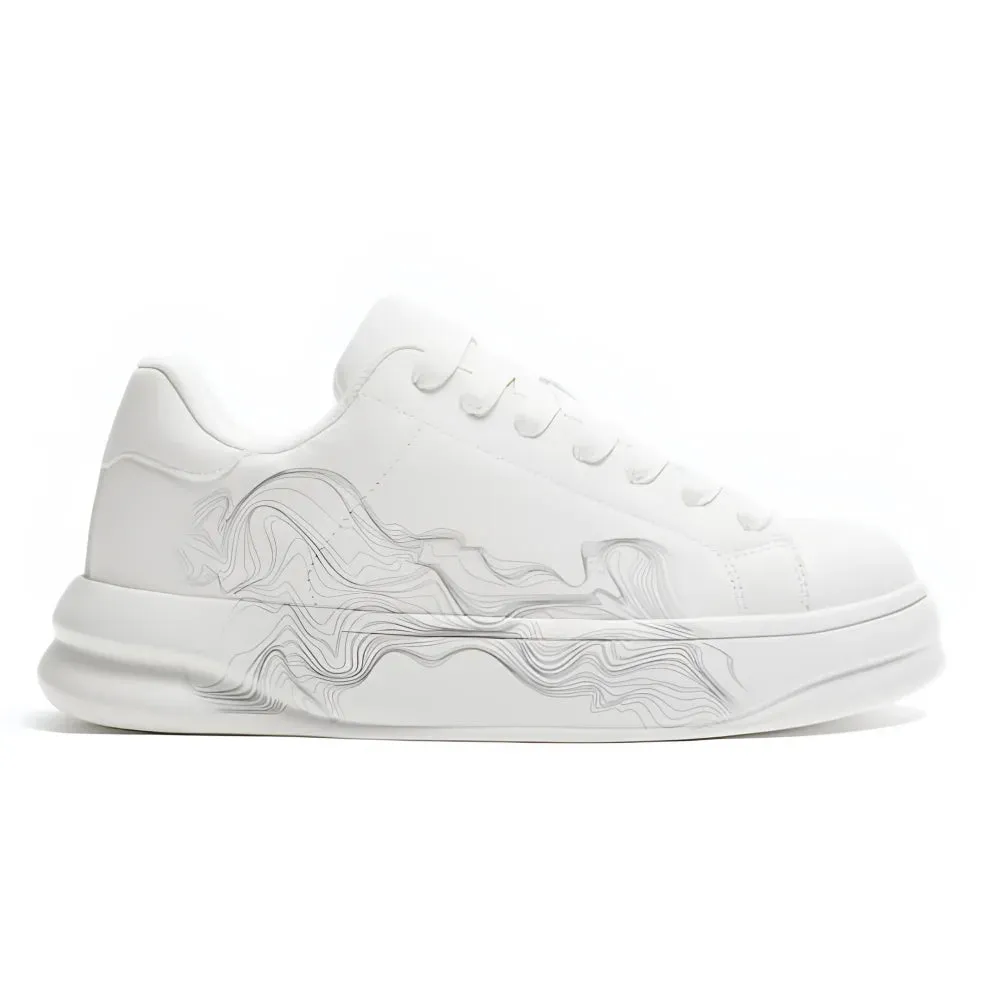 ZARA Statement Chunky Trainers Men - WHT