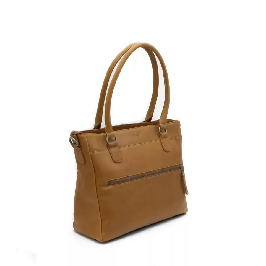Zemp Casablanca 13” Tote | Waxy Caramel