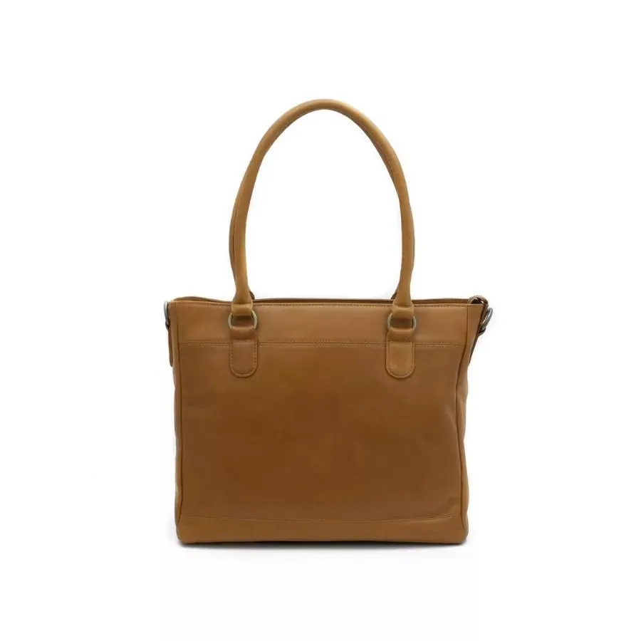 Zemp Casablanca 13” Tote | Waxy Caramel
