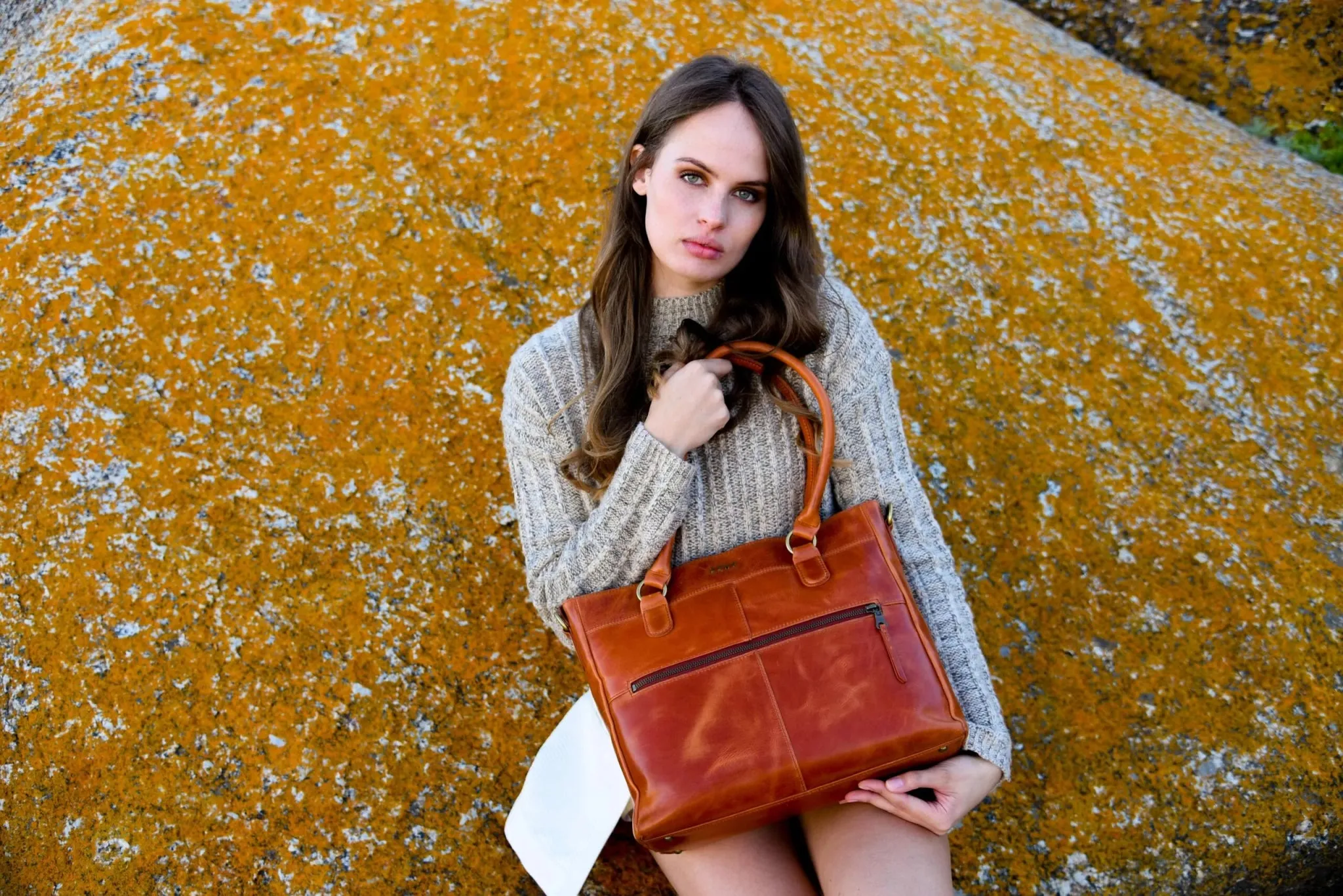 Zemp Casablanca 13” Tote | Waxy Caramel