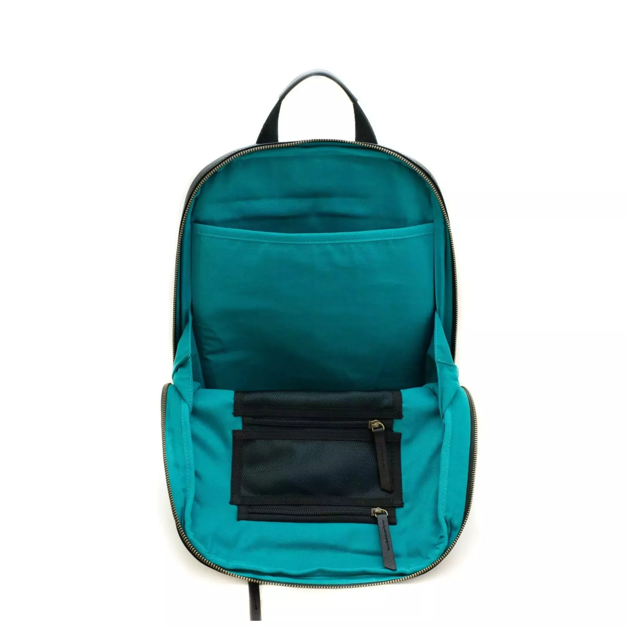 Zemp Charles Leather Backpack (S) | Black